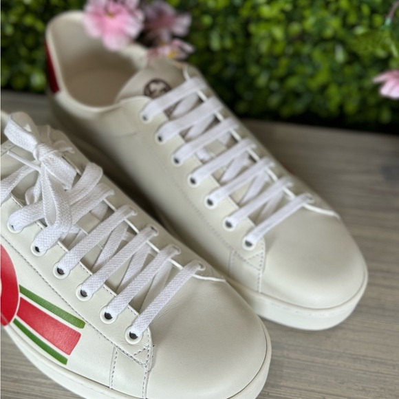 New Mens Gucci Ace interlocking logo sneakers - Picture 4 of 11
